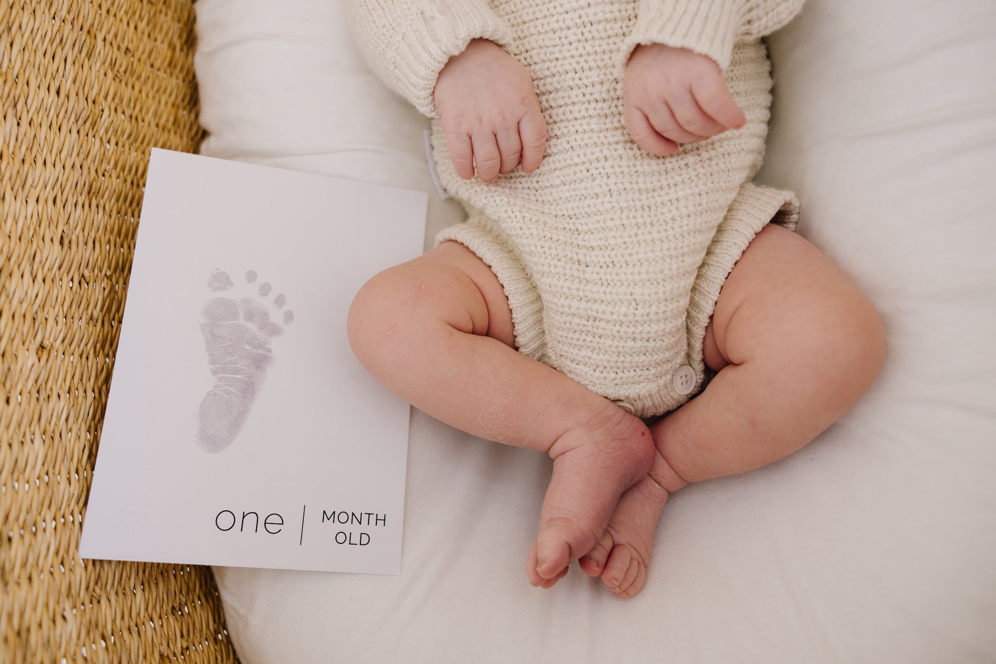 Newborn baby deals footprint