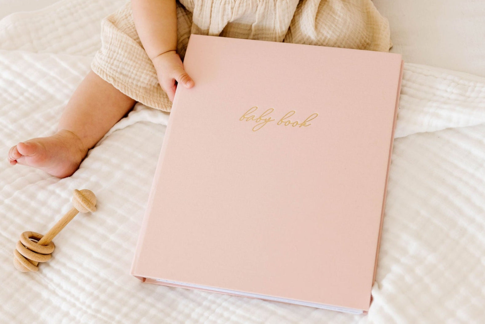 pink baby book