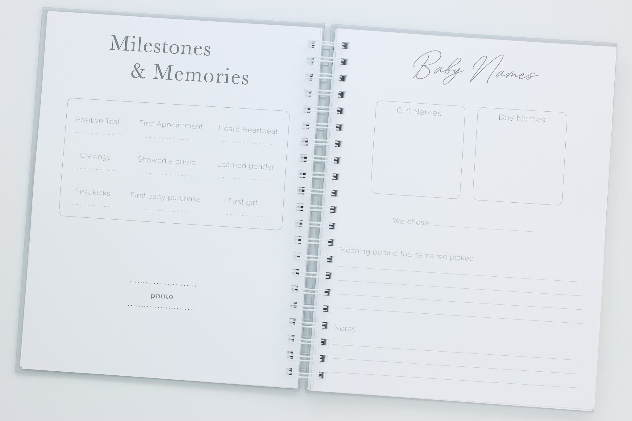 Pregnancy Journal and Memory Book Gift – Pregnancy Diary for